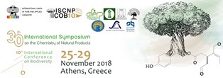 30th International Symposium on the Chemistry of Natural Products